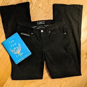 SOLD - Stunning black l.e.i brand flare jeans